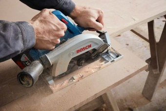 Аккумуляторная циркулярная пила Bosch GKS 185 06016C1223 в интернет магазине с доставкой по Москве